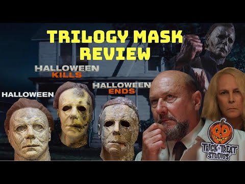 Michael Myers Trilogy Masks Review | HALLOWEEN | HALLOWEEN KILLS | HALLOWEEN ENDS | Tots