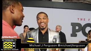 Michael J Ferguson at Power Season 6 Red Carpet Premiere at Madison Square Garden video