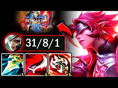 RIVEN'S NEW FULL LETHALITY BUILD IS AMAZING! (PENTA KILL) - S13 Riven TOP Gameplay!