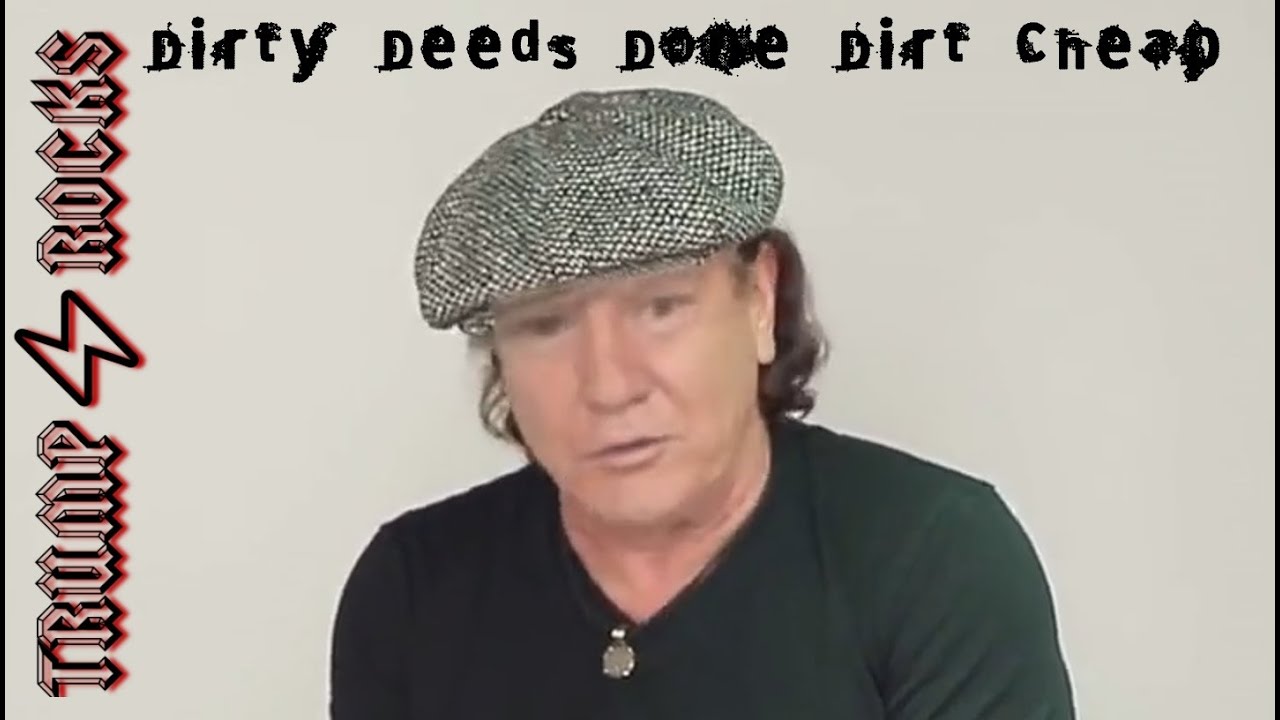 Trump Rocks - Dirty Deeds Done Dirt Cheap 2020 (AC/DC) - YouTube