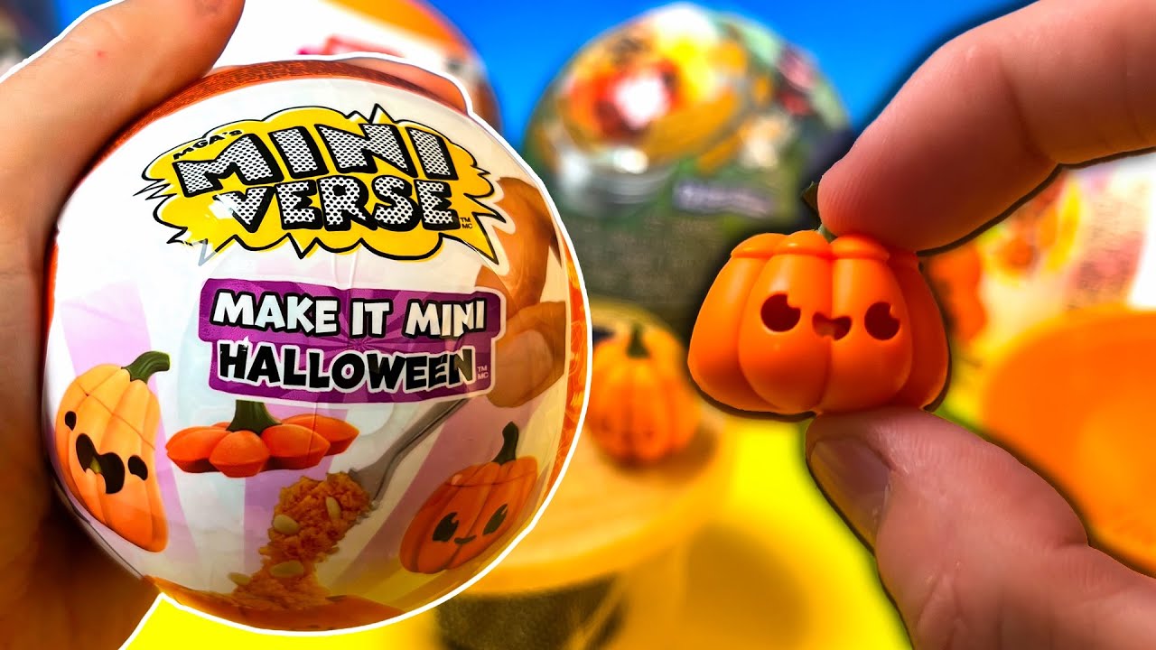 Unboxing Miniverse Make It Mini Halloween Series 3