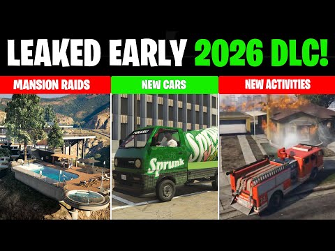 LEAKED UPCOMING GTA ONLINE DLC - Mansion Raids, New Outfits, New Police Cars & Christmas Events