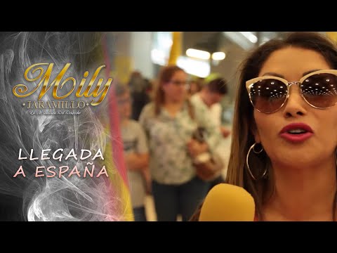 @Milyjaramillo1  - Llegada al aeropuerto en Madrid España