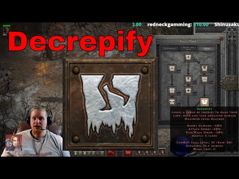 D2R Skills & Abilities - Decrepify Curse (Necromancer)