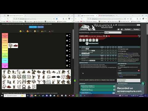 Chaos Space Marines Tier List (07/09/2025)