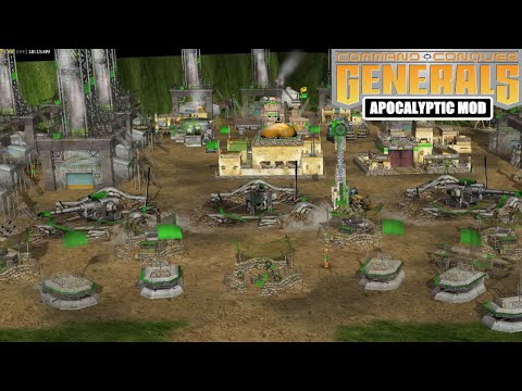 NEW GREAT LEADER VS LADY BOSS! C&C Generals Zero Hour Apocalyptic 2.2