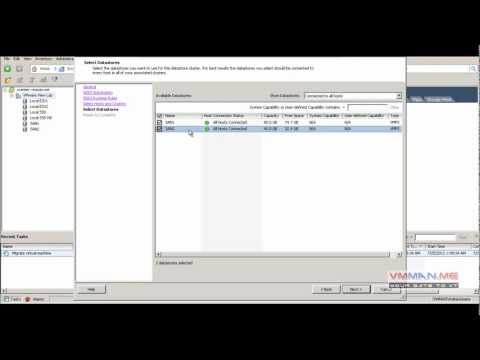 Lesson 7 Part 2 : VMware VCP DRS & SDRS
