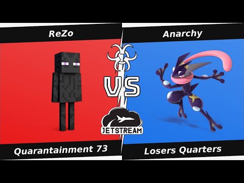 Quarantainment 73 Losers Quarters - ReZo (Steve) Vs Anarchy (Greninja) - SSBU