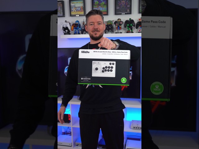 Vídeo relacionado con 8Bitdo Arcade Stick For Xbox & PC (Windows 10) - White