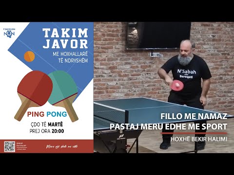 Fillo me namaz, pastaj meru edhe me sport - Hoxhë Bekir Halimi