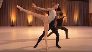 Wayne McGregor and Christopher Wheeldon rehearse ballets inspired by Bernstein