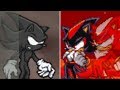 Dark sonic vs shadow (Halloween special 2018)