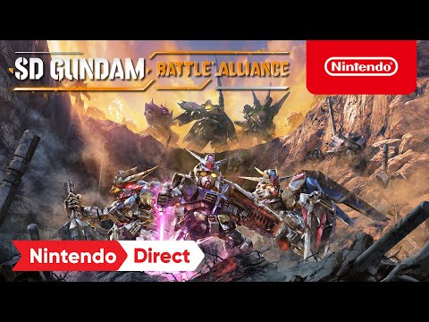 SD GUNDAM BATTLE ALLIANCE - Announcement Trailer - Nintendo Switch