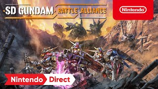 Nintendo SD GUNDAM BATTLE ALLIANCE - Announcement Trailer - Nintendo Switch anuncio