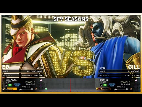 [SFV] Broly Gill vs HorusPaulin ED