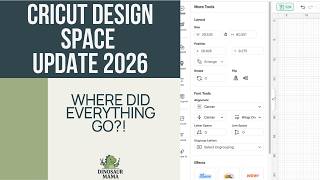 Cricut Design Space Update 2026: Where Did Everything Go?!