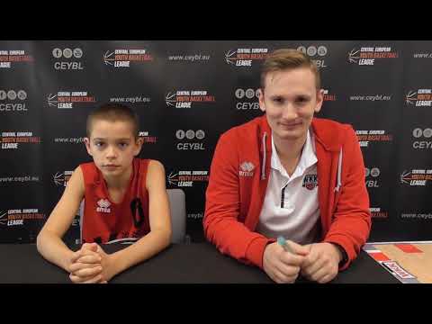 CEYBL U13 - Press conference, 12.11.2021, WKK Wroclaw - SKM Zastal Zielona Góra