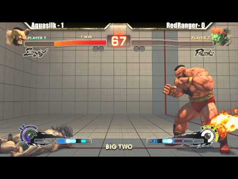 SSF4 AE 2012 Aquasilk vs RedRanger - Big Two #5 Tournament