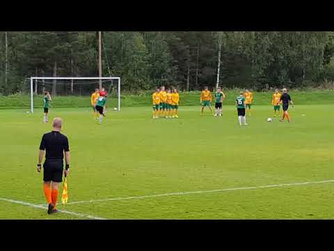 Matti Saari fk goal (TuPS 3-0 EsPa) 30.8.2017