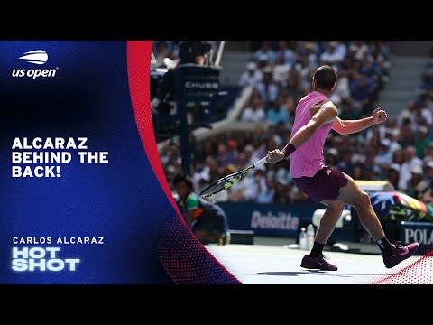 Carlos Alcaraz Goes Behind the Back! | 2025 US Open