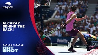 Carlos Alcaraz Goes Behind the Back! | 2025 US Open