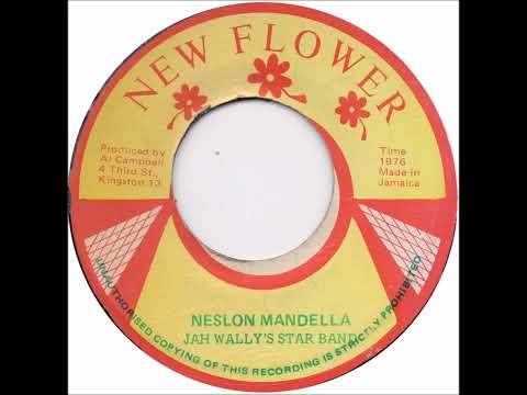 Jah Wally's Star Band - Nelson Mandella - 7" New Flower 1976 - KILLER DUB