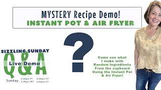 Sizzling Sunday Recipe Demo ~ It