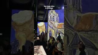 大きなスクリーンに囲まれて観るデジタルゴッホ展 【ヴァン・ゴッホ・アライブ】