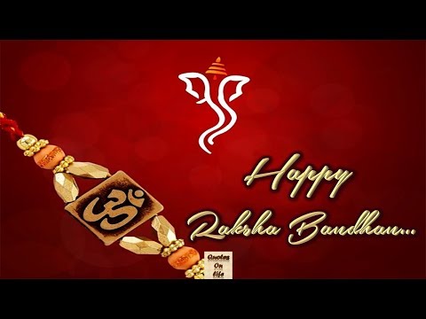 Raksha Bandhan animated video greetings with quotes on life, happy raksha bandhan wishes greetings,