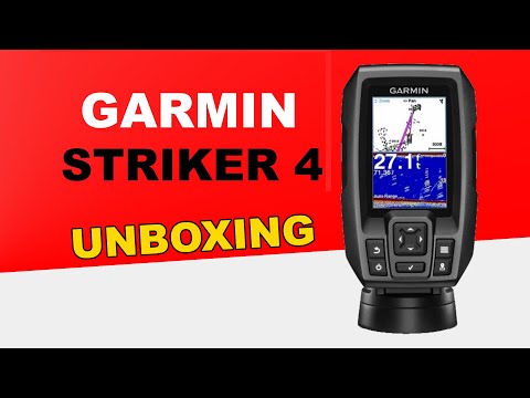 Garmin STRIKER 4 Žuvies ieškiklis su dviejų spindulių keitikliu video