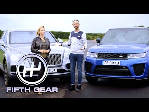 Bentley Bentayga VS Range Rover Sport SVR | Fifth Gear
