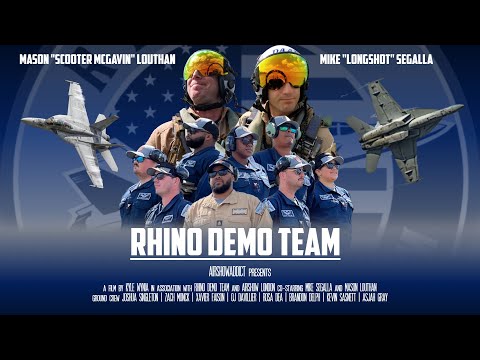 INSIDE THE COCKPIT: F/A-18 Super Hornet Rhino Demo | Airshow London