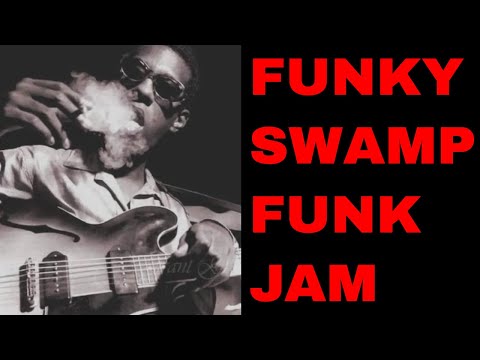 Funky Swamp Funk Jam | Guitar Backing Track (C Minor)