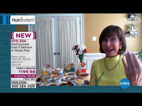 Nutrisystem Fast 5 Refresh 4-Wochen-Balanceplan AutoShip