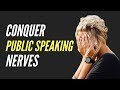 How to Not Get Nervous Speaking in Front of ...