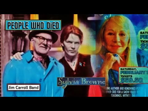 people who died, 1980, jim carroll band