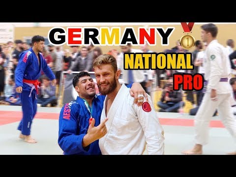 FIGHTING GERMAN GIANTS!? - GERMANY NATIONAL PRO VLOG BJJ