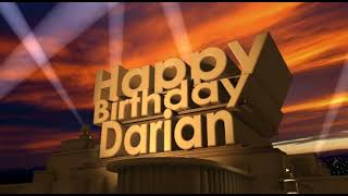 Happy Birthday Darian