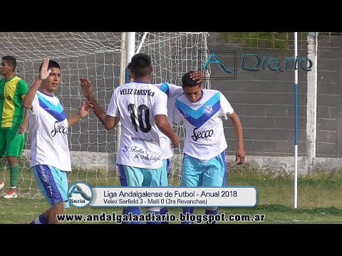 Velez 3 - Malli 0 (Anual 2018 - L.A.F.) - 3ra revanchas