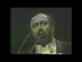 Pavarotti sings Puccini's Nessun Dorma at the Pacaembù Stadium in Sao Paulo Brazil 1991