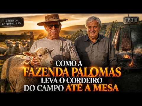 Como a Fazenda Palomas Leva o Cordeiro do Campo Até a Mesa