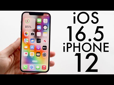 iOS 16.5 On iPhone 12! (Review)