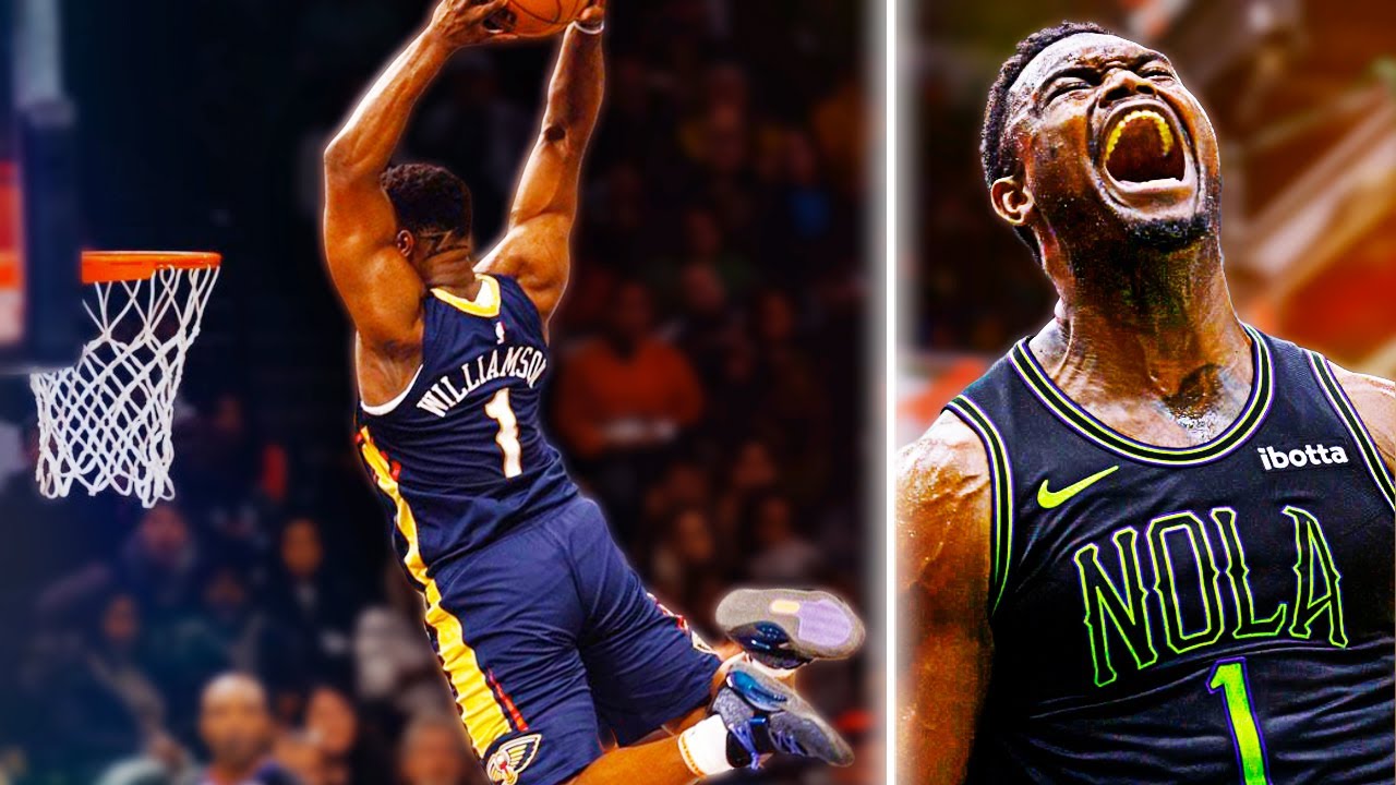 10 Minutes Of INSANE Zion Williamson FREAK Athleticism Moments 🤯
