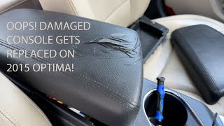 Replacing 2015 Kia Console Lid