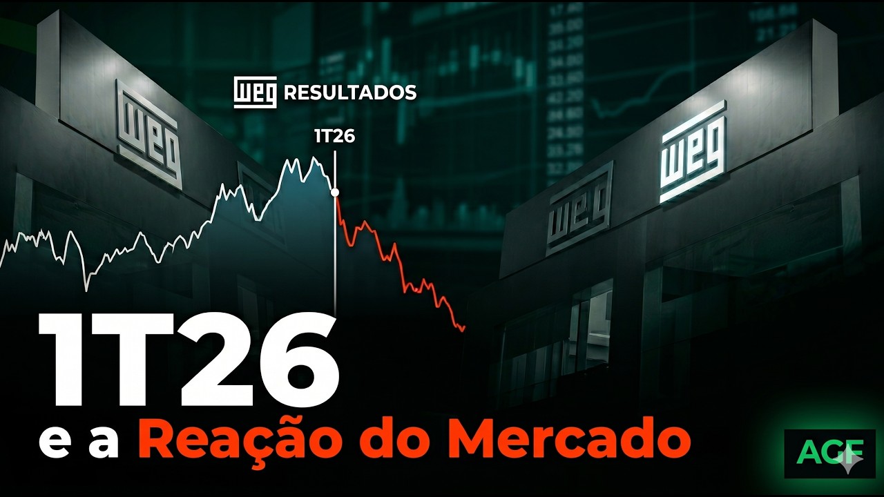 Análise WEG (WEGE3): Resultados do 1T26 e a Reação do Mercado