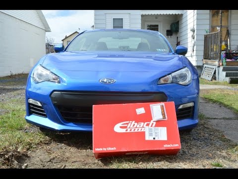 Subaru BRZ Eibach Pro Kit Lowering Springs Install