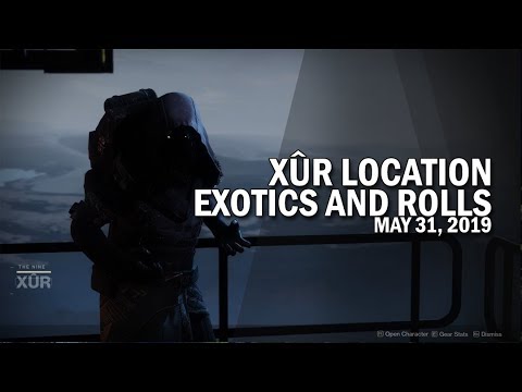 Destiny 2 Xur Location Exotic Items For May 31 To June 3 Where