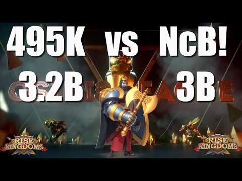 Osiris league season 3 group champions 495K 3.2B vs 3B NcB! - Rise of Kingdoms