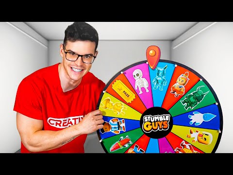 ¡Completo la Ruleta de Stumble Guys en la Vida Real!
