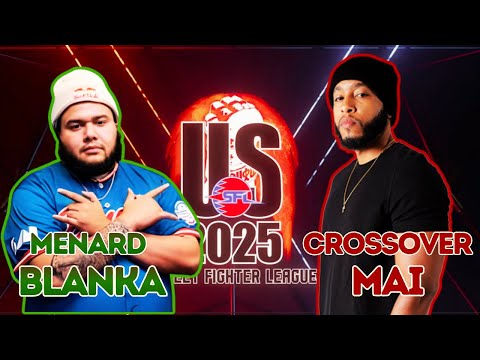 🔥 SF6 ▰ MenaRD (Blanka) vs Crossover (Mai) — WILD PRESSURE CLASH! | SFL US 2025 🔥